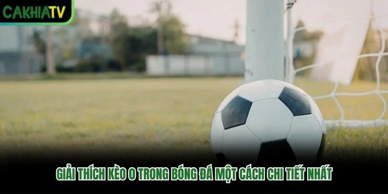 Giải thích kèo 0 trong bóng đá một cách chi tiết nhất Giải thích kèo 0 trong bóng đá một cách chi tiết nhất
