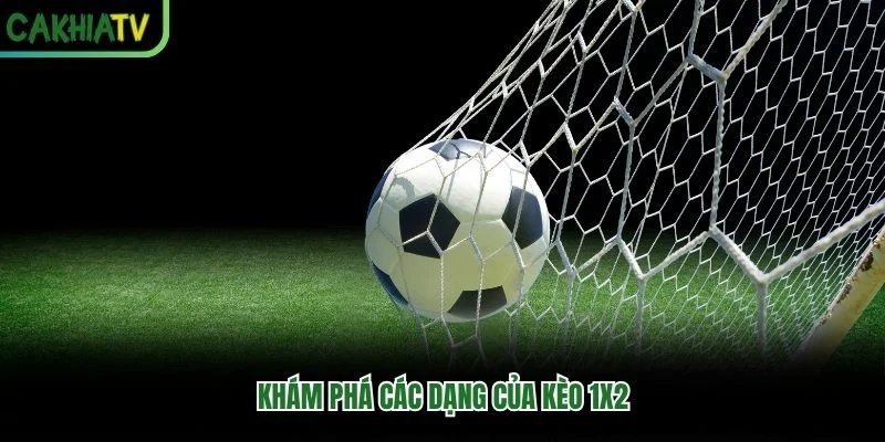 Khám phá các dạng của kèo 1X2