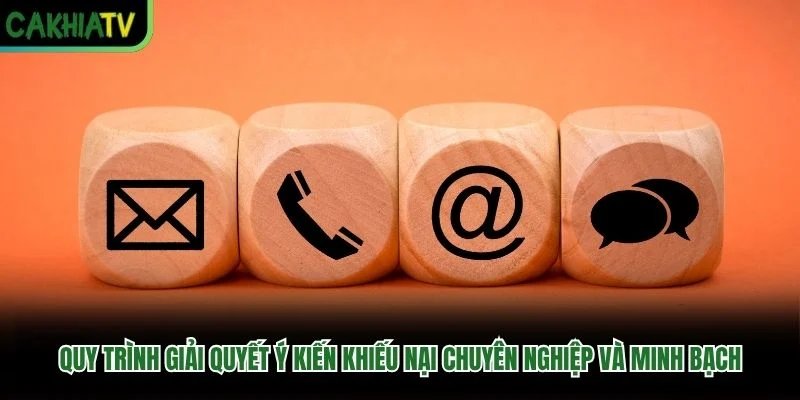 Quy trình giải quyết ý kiến khiếu nại chuyên nghiệp và minh bạch Quy trình giải quyết ý kiến khiếu nại chuyên nghiệp và minh bạch