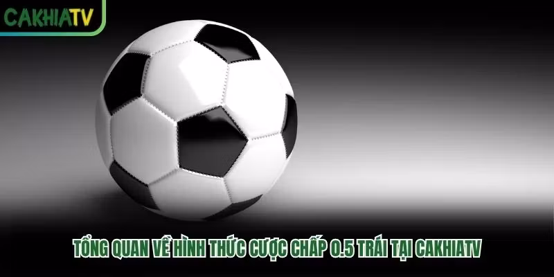 Tổng quan về hình thức cược chấp 0.5 trái tại CakhiaTV
